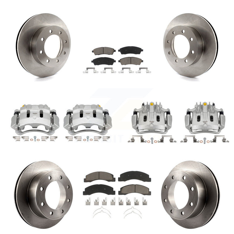 CMX KC8-101121C Disc Brake Kit for 2001-2004 Ford F-250 Super Duty - Front and Rear product image