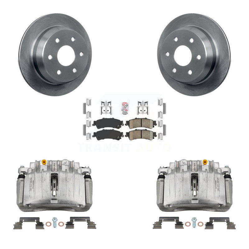Transit Auto KC8-101121N Disc Brake Kit for 2007 Chevrolet Silverado 1500 Classic, GMC Sierra 1500 Classic - Rear product image