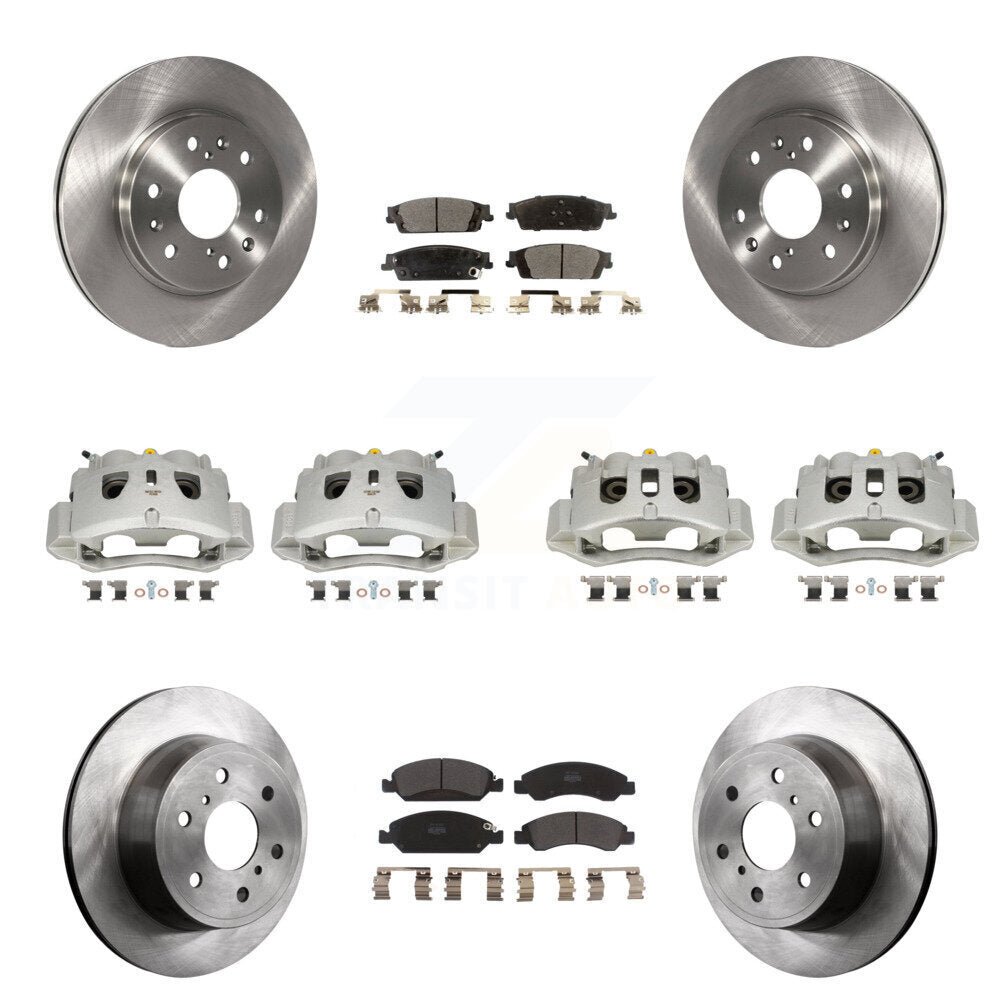 Transit Auto KC8-101121P Disc Brake Kit for 2016 Chevrolet Suburban - Front and Rear product image