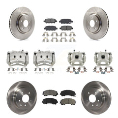 Transit Auto KC8-101122S Disc Brake Kit for 2014-2019 Nissan Rogue - Front and Rear product image