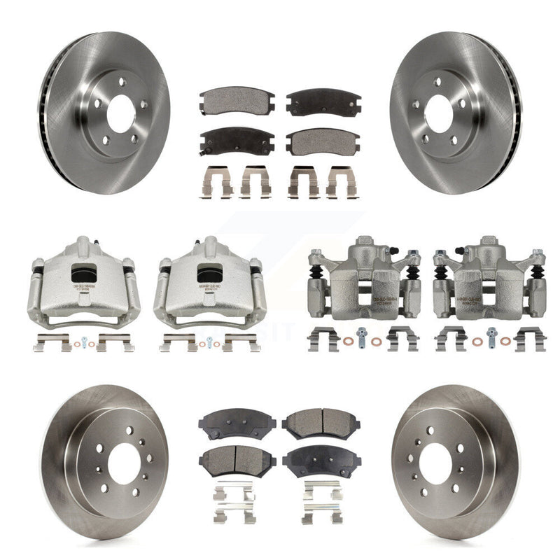 Transit Auto KC8-101122T Disc Brake Kit for 2000-2004 Chevrolet Impala, Chevrolet Monte Carlo - Front and Rear product image