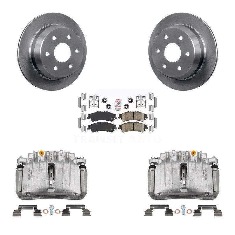 Transit Auto KC8-101123N Disc Brake Kit for 2007 Chevrolet Silverado 1500 Classic, GMC Sierra 1500 Classic - Rear product image