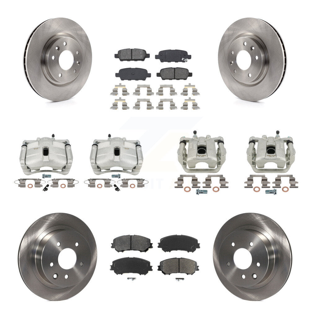Transit Auto KC8-101123S Disc Brake Kit for 2014-2022 Nissan Rogue, Nissan Rogue Sport - Front and Rear product image