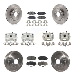 Transit Auto KC8-101123S Disc Brake Kit for 2014-2022 Nissan Rogue, Nissan Rogue Sport - Front and Rear product image