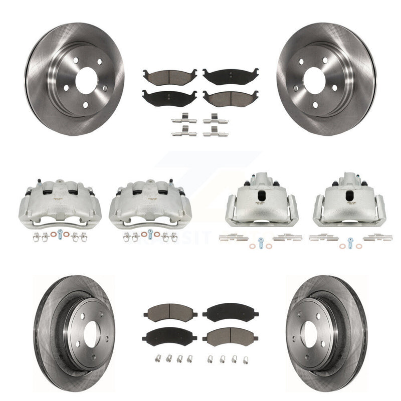 CMX KC8-101124C Disc Brake Kit for 2006-2008 Dodge Ram 1500 - Front and Rear product image