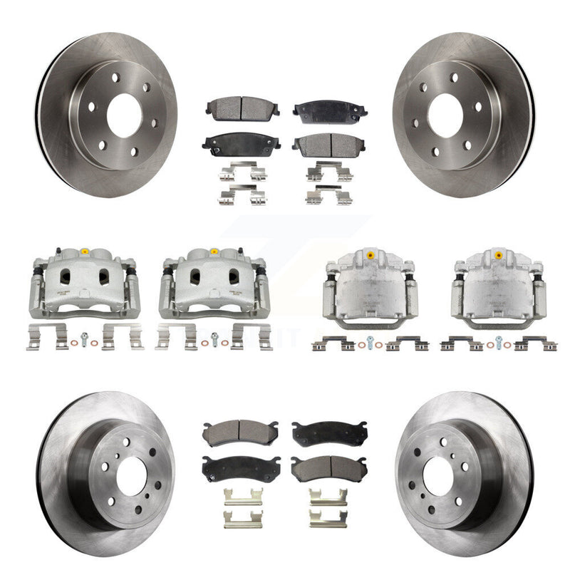 Transit Auto KC8-101124P Disc Brake Kit for 2007 Chevrolet Silverado 1500 - Front and Rear product image