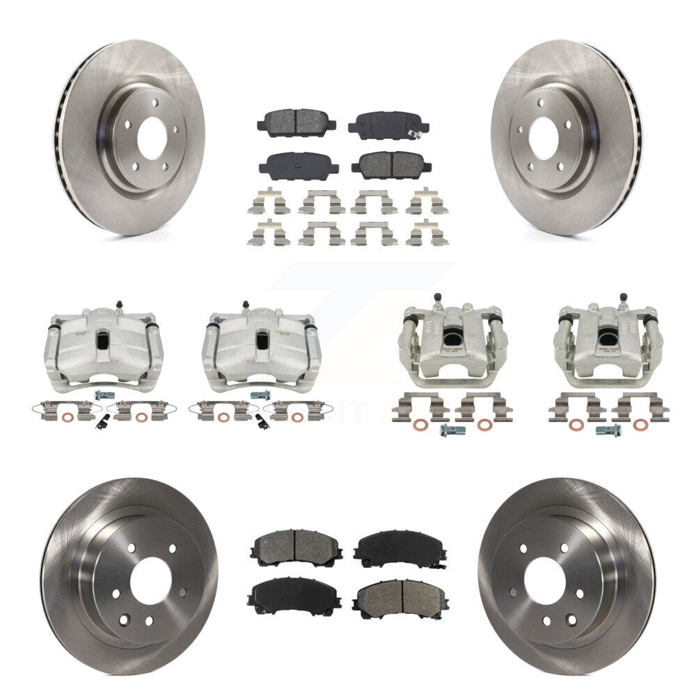 Transit Auto KC8-101124S Disc Brake Kit for 2014-2015 Nissan Rogue - Front and Rear product image