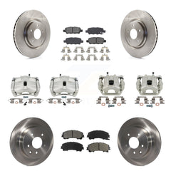 Transit Auto KC8-101124S Disc Brake Kit for 2014-2015 Nissan Rogue - Front and Rear product image