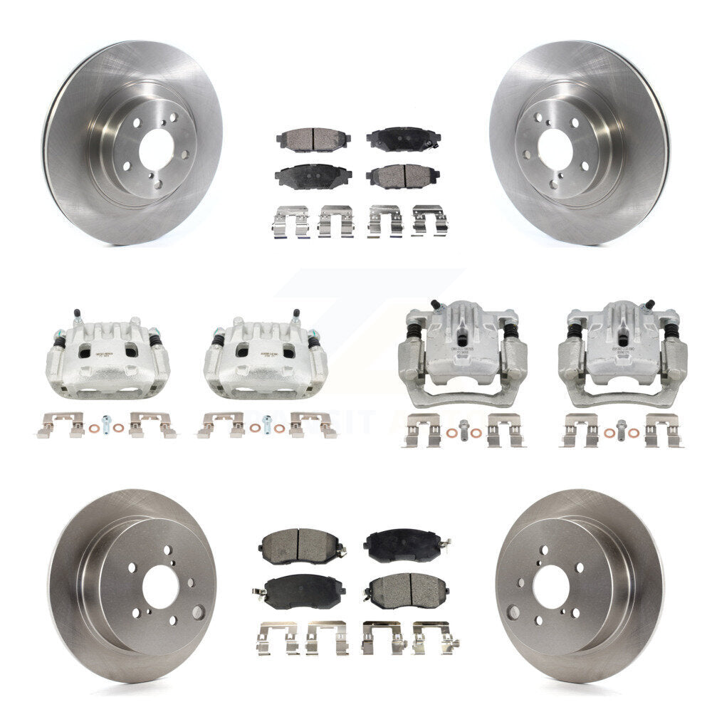 Transit Auto KC8-101124T Disc Brake Kit for 2013-2018 Subaru Crosstrek, Subaru Forester, Subaru XV Crosstrek - Front and Rear product image