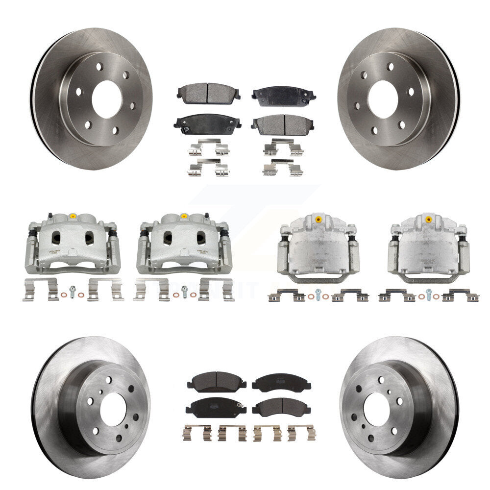 Transit Auto KC8-101125P Disc Brake Kit for 2007 GMC Sierra 1500 - Front and Rear product image