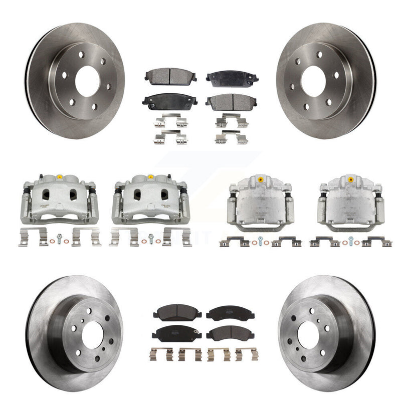 Transit Auto KC8-101125P Disc Brake Kit for 2007 GMC Sierra 1500 - Front and Rear product image