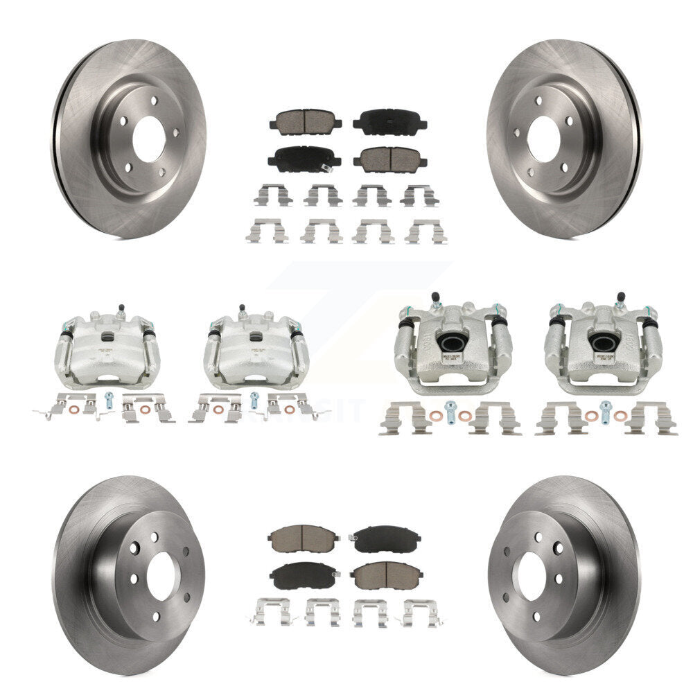 CMX KC8-101127C Disc Brake Kit for 2011-2019 Nissan Juke, Nissan Sentra - Front and Rear product image