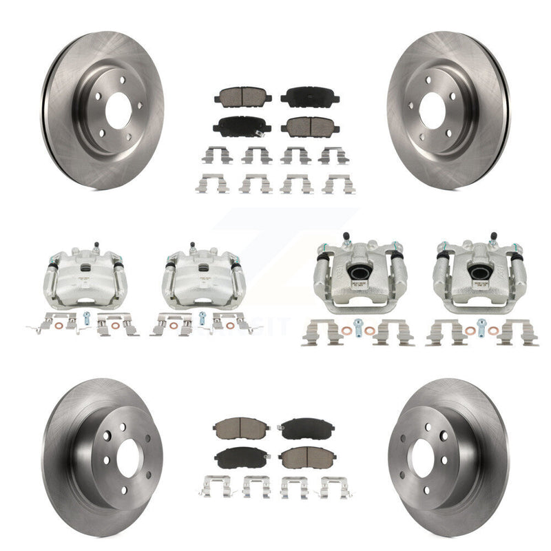 CMX KC8-101127C Disc Brake Kit for 2011-2019 Nissan Juke, Nissan Sentra - Front and Rear product image