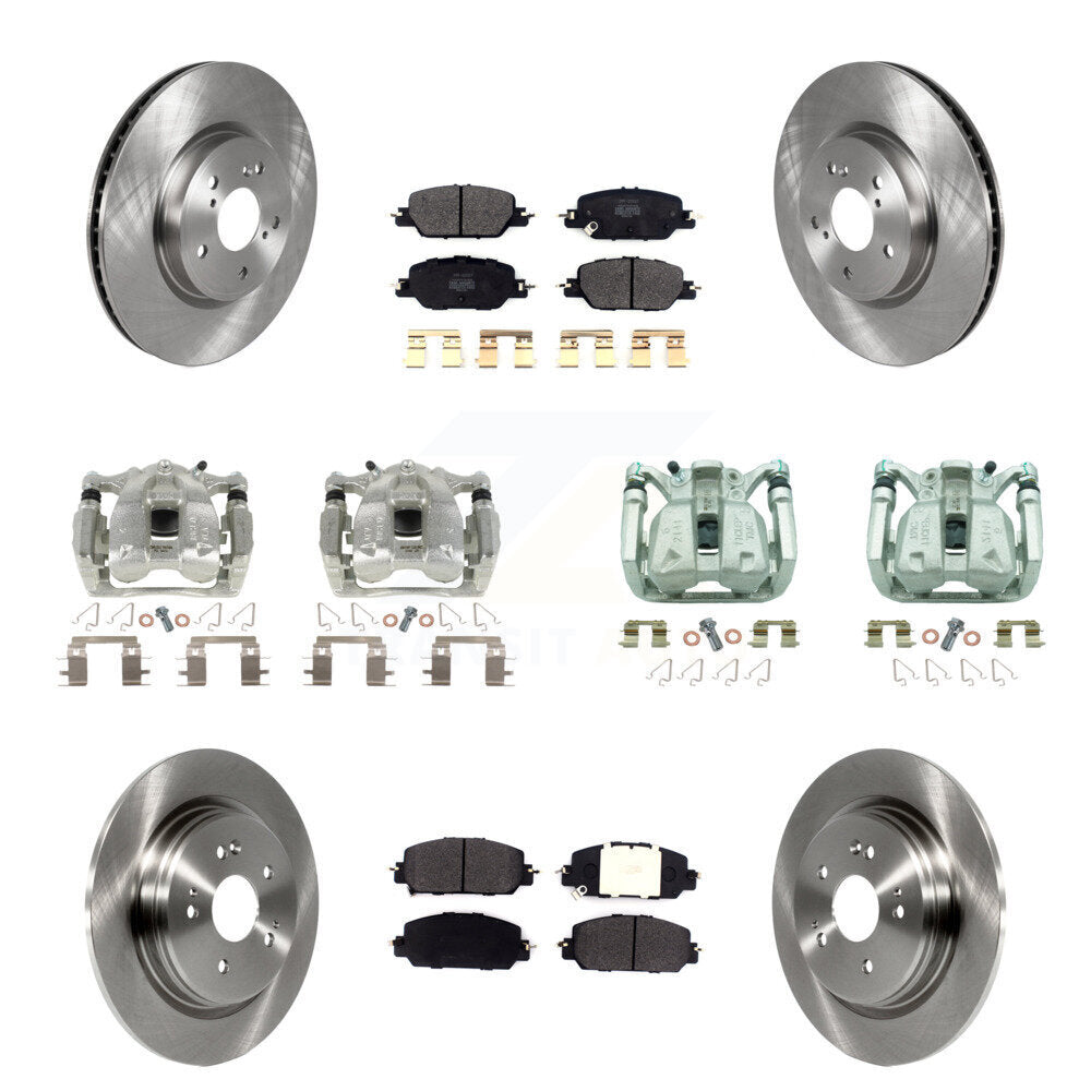Transit Auto KC8-101127P Disc Brake Kit for 2017-2022 Honda CR-V - Front and Rear product image