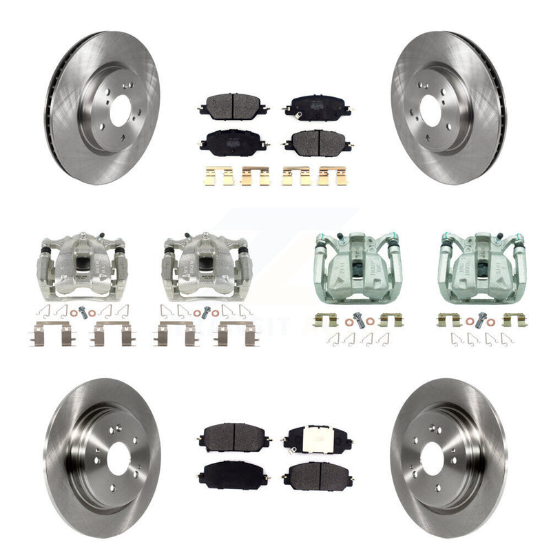 Transit Auto KC8-101127P Disc Brake Kit for 2017-2022 Honda CR-V - Front and Rear product image