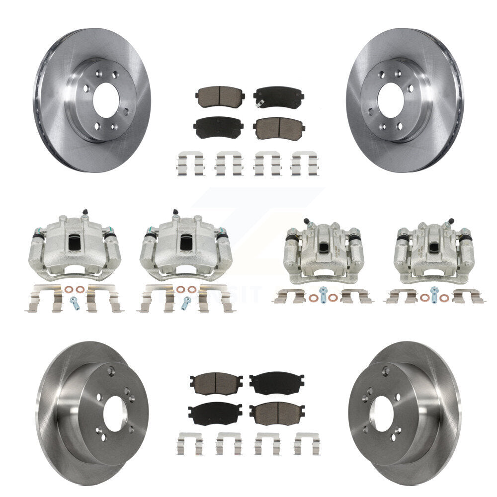 CMX KC8-101129C Disc Brake Kit for 2006-2007 Hyundai Accent, Kia Rio, Kia Rio5 - Front and Rear product image