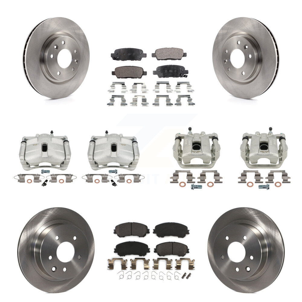 Transit Auto KC8-101130P Disc Brake Kit for 2014-2022 Nissan Rogue, Nissan Rogue Sport - Front and Rear product image