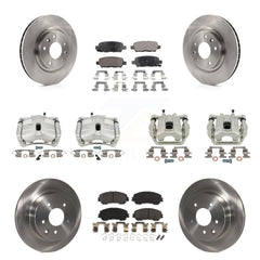 Transit Auto KC8-101130P Disc Brake Kit for 2014-2022 Nissan Rogue, Nissan Rogue Sport - Front and Rear product image