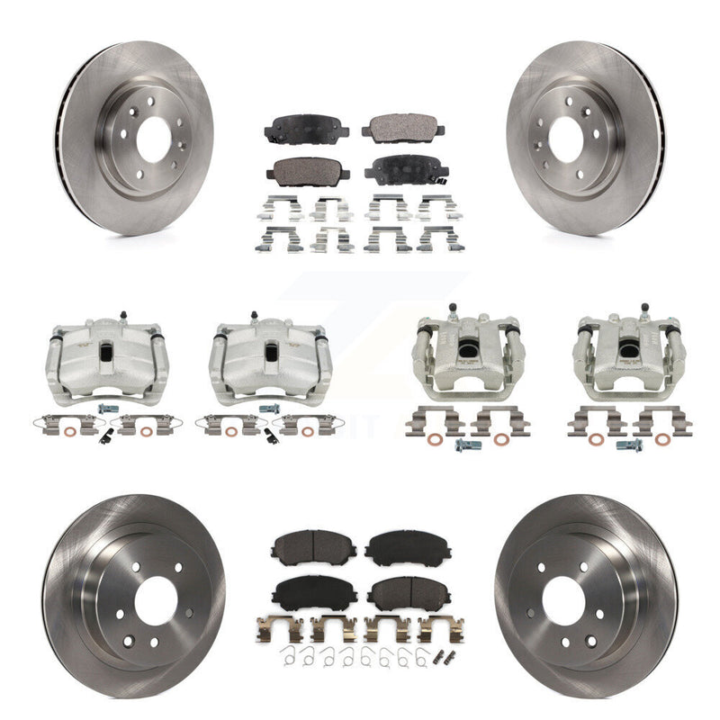 Transit Auto KC8-101130P Disc Brake Kit for 2014-2022 Nissan Rogue, Nissan Rogue Sport - Front and Rear product image