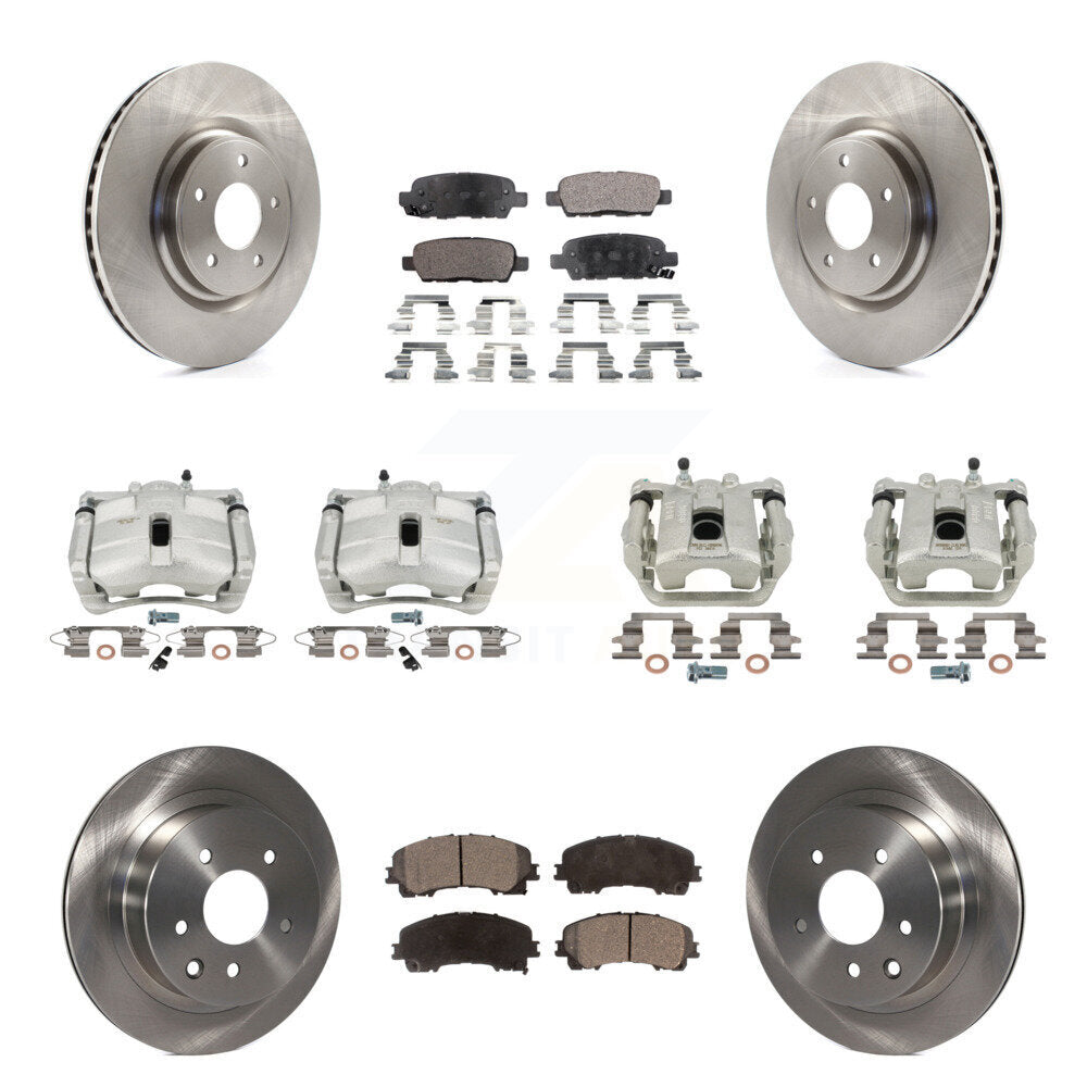 Transit Auto KC8-101131P Disc Brake Kit for 2014-2015 Nissan Rogue - Front and Rear product image