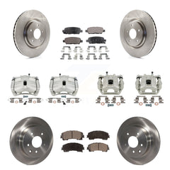 Transit Auto KC8-101131P Disc Brake Kit for 2014-2015 Nissan Rogue - Front and Rear product image