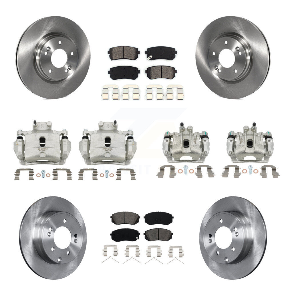 Transit Auto KC8-101131S Disc Brake Kit for 2015 Hyundai Sonata - Front and Rear product image