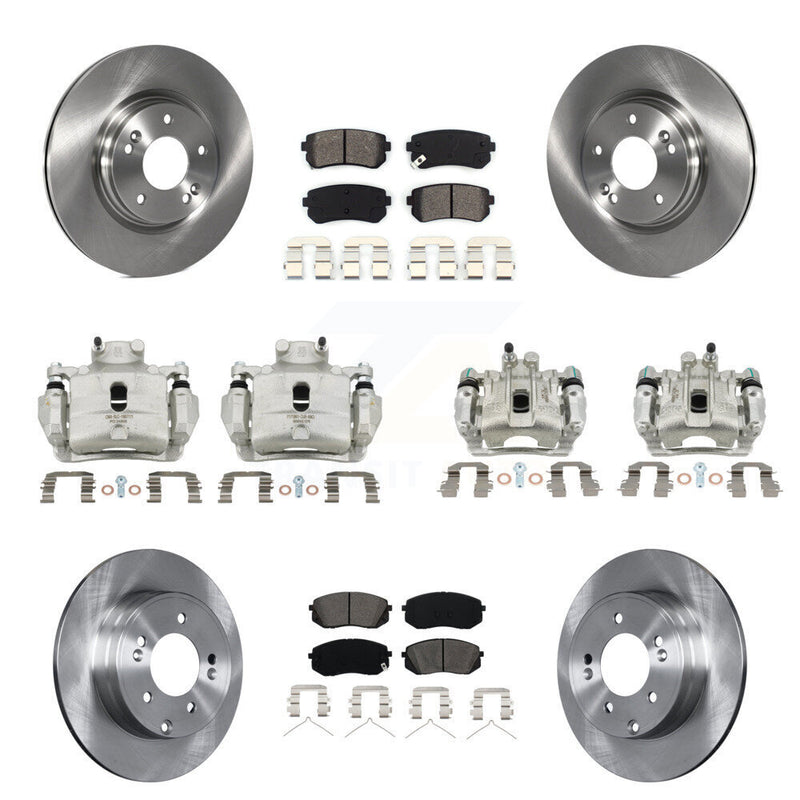 Transit Auto KC8-101131S Disc Brake Kit for 2015 Hyundai Sonata - Front and Rear product image