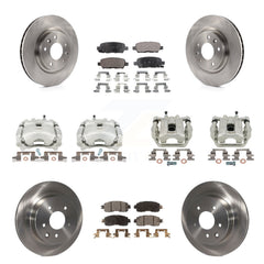 Transit Auto KC8-101132P Disc Brake Kit for 2015-2017 Nissan LEAF - Front and Rear product image