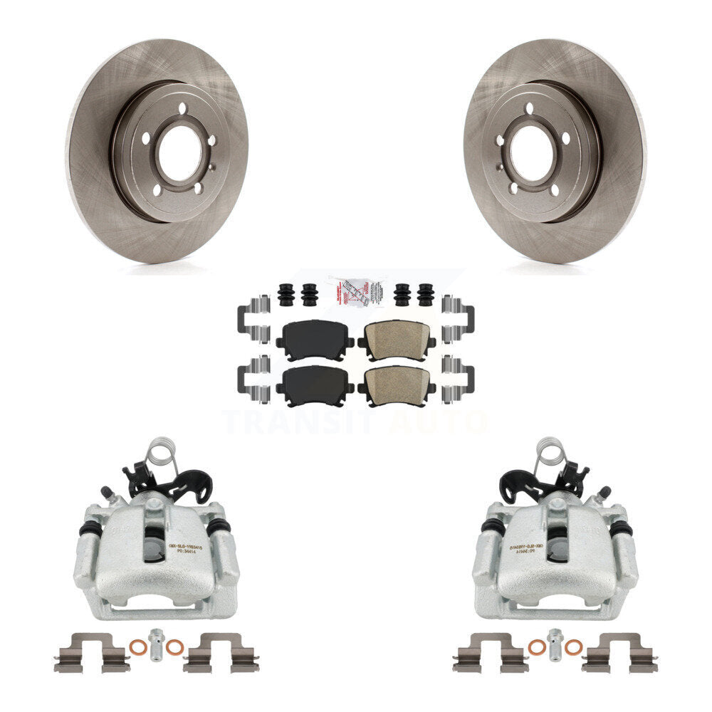 Transit Auto KC8-101133N Disc Brake Kit for 2005-2009 Audi A4, Audi A4 Quattro - Rear product image
