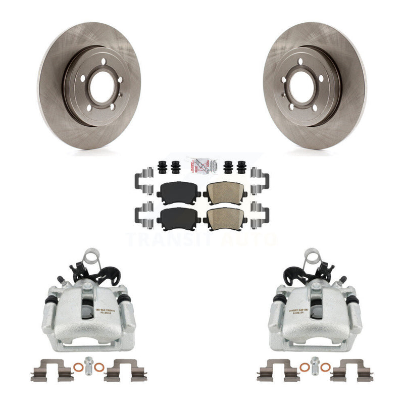 Transit Auto KC8-101133N Disc Brake Kit for 2005-2009 Audi A4, Audi A4 Quattro - Rear product image