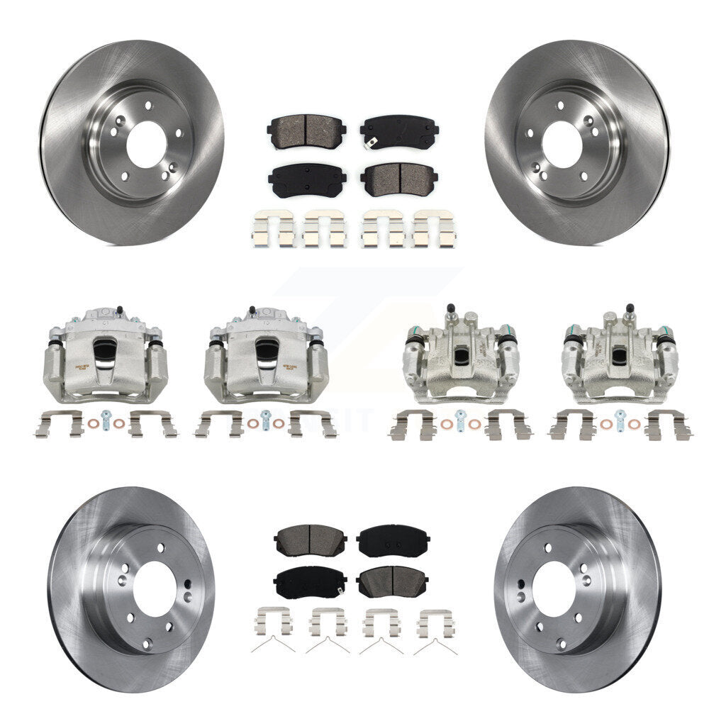 Transit Auto KC8-101133S Disc Brake Kit for 2015-2016 Hyundai Sonata - Front and Rear product image