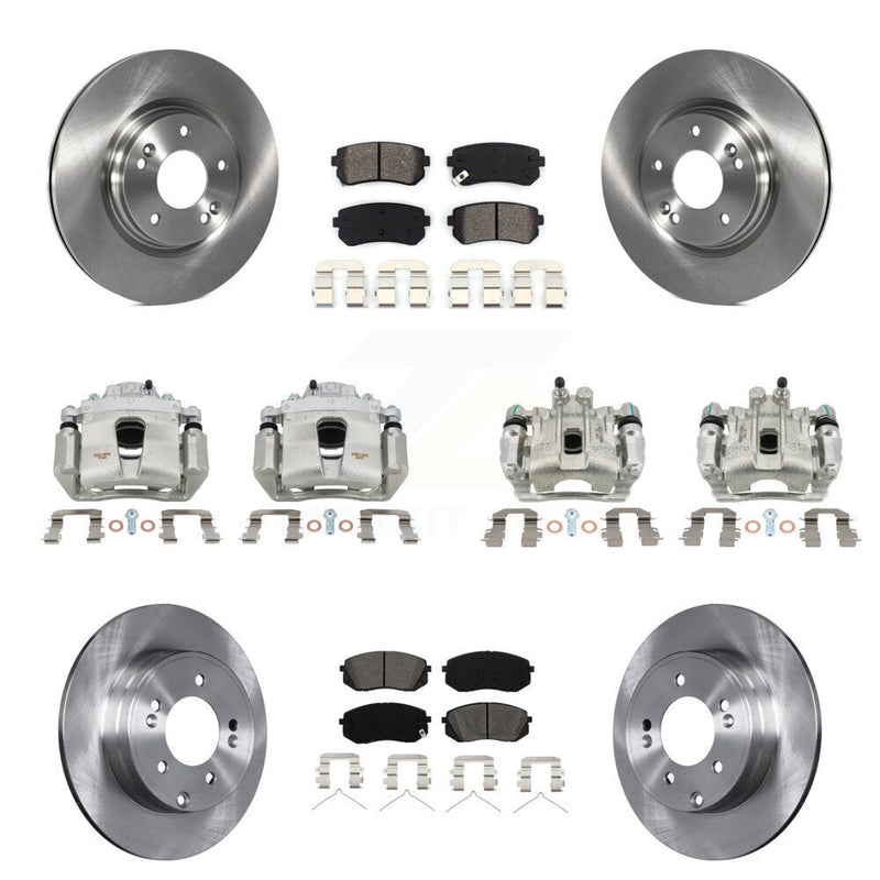 Transit Auto KC8-101133S Disc Brake Kit for 2015-2016 Hyundai Sonata - Front and Rear product image