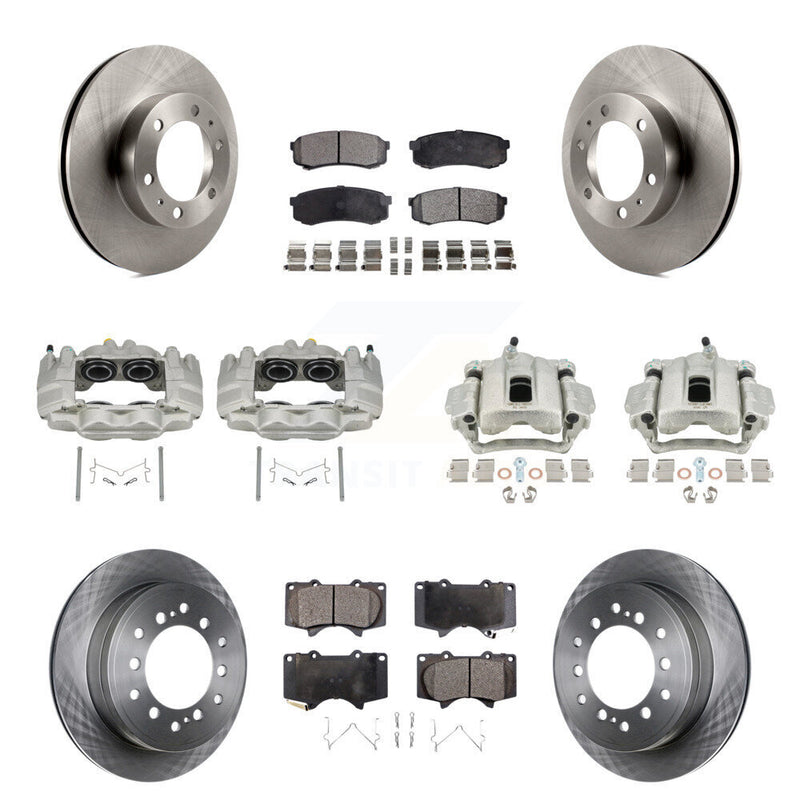 Transit Auto KC8-101133T Disc Brake Kit for 2010-2014 Toyota FJ Cruiser - Front and Rear product image