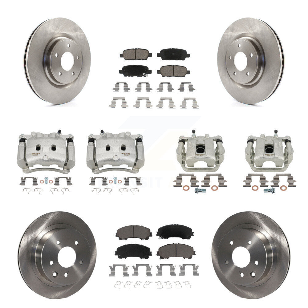 CMX KC8-101134C Disc Brake Kit for 2014-2019 Nissan Rogue - Front and Rear product image