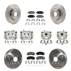 CMX KC8-101134C Disc Brake Kit for 2014-2019 Nissan Rogue - Front and Rear product image