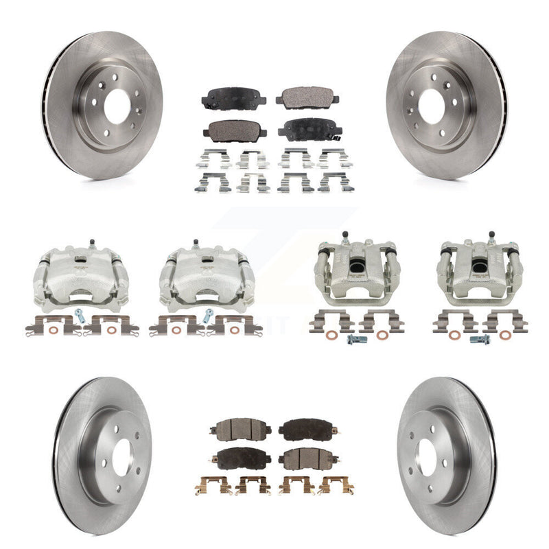 Transit Auto KC8-101134P Disc Brake Kit for 2017 Nissan LEAF - Front and Rear product image