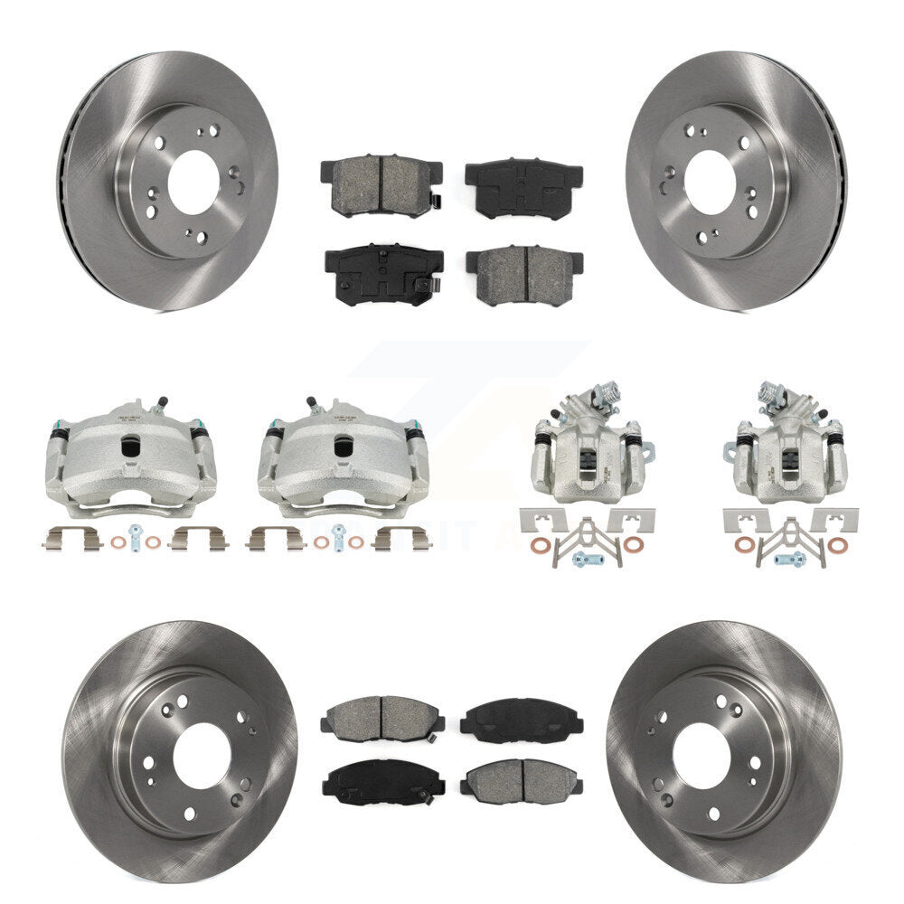 Transit Auto KC8-101134S Disc Brake Kit for 2006-2011 Honda Civic - Front and Rear product image