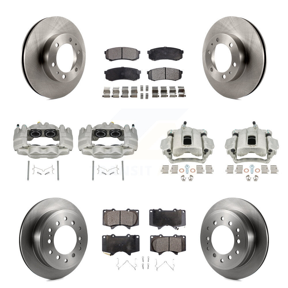 Transit Auto KC8-101134T Disc Brake Kit for 2007-2009 Toyota FJ Cruiser - Front and Rear product image