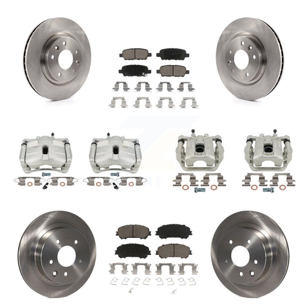 CMX KC8-101135C Disc Brake Kit for 2014-2022 Nissan Rogue, Nissan Rogue Sport - Front and Rear product image