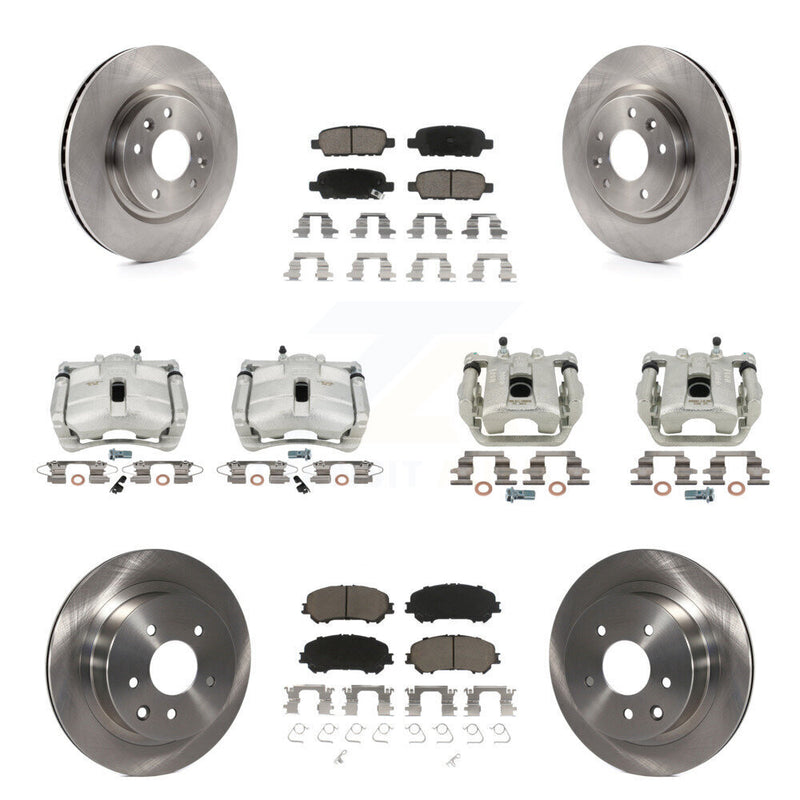 CMX KC8-101135C Disc Brake Kit for 2014-2022 Nissan Rogue, Nissan Rogue Sport - Front and Rear product image