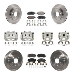 Transit Auto KC8-101135P Disc Brake Kit for 2017 Nissan Rogue - Front and Rear product image