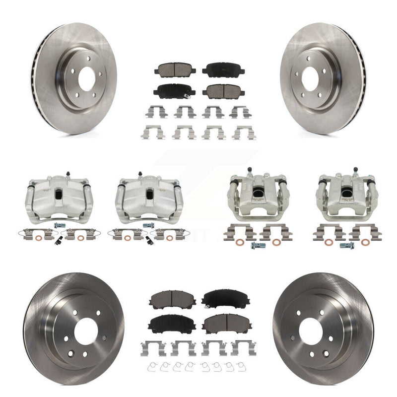 CMX KC8-101136C Disc Brake Kit for 2014-2015 Nissan Rogue - Front and Rear product image