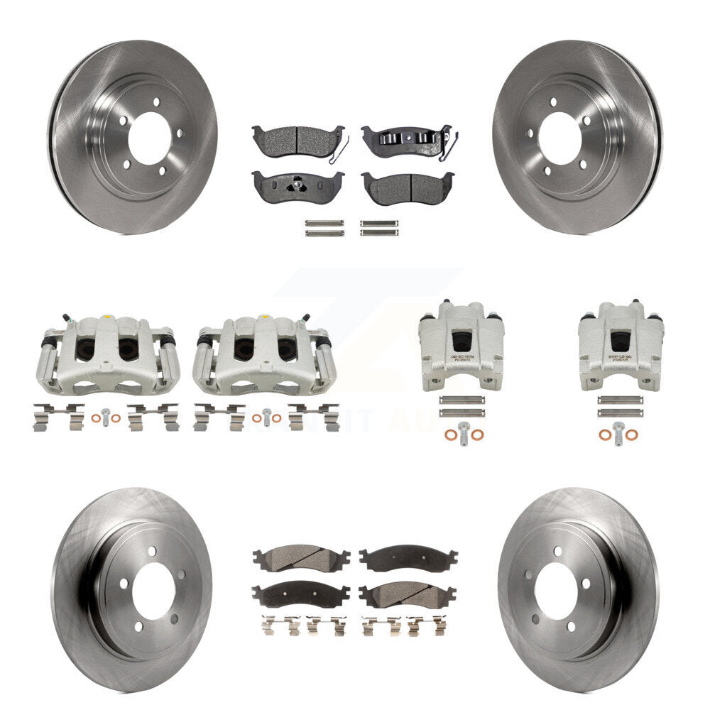 Transit Auto KC8-101136T Disc Brake Kit for 2006-2010 Ford Explorer Sport Trac, Ford Explorer, Mercury Mountaineer - Front and Rear product image