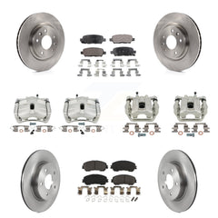 Transit Auto KC8-101137P Disc Brake Kit for 2019 Nissan Rogue Sport - Front and Rear product image