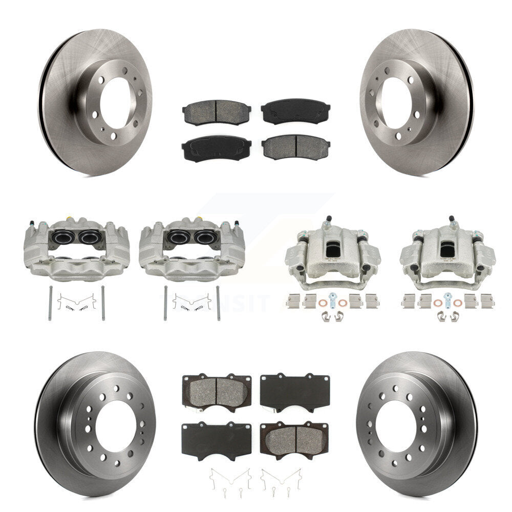 Transit Auto KC8-101137S Disc Brake Kit for 2007-2009 Toyota FJ Cruiser - Front and Rear product image