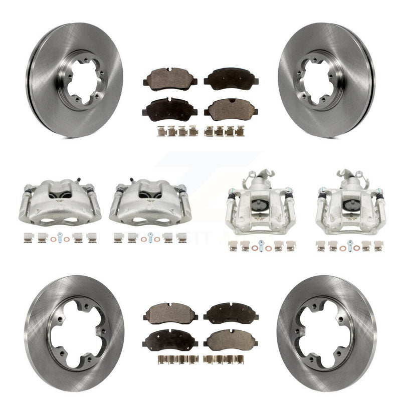 Transit Auto KC8-101138T Disc Brake Kit for 2015-2019 Ford Transit-150, Ford Transit-250, Ford Transit-350 - Front and Rear product image