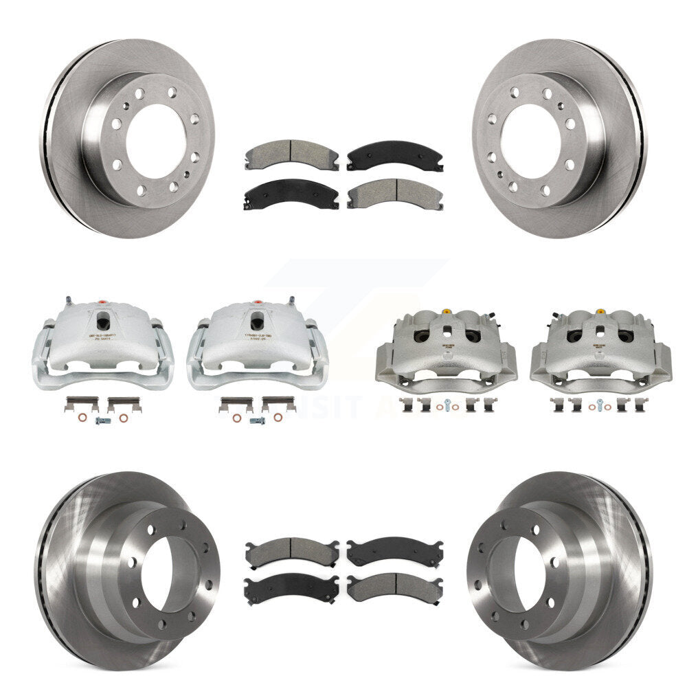 Transit Auto KC8-101139S Disc Brake Kit for 2009-2020 Chevrolet Express 4500, GMC Savana 4500 - Front and Rear product image