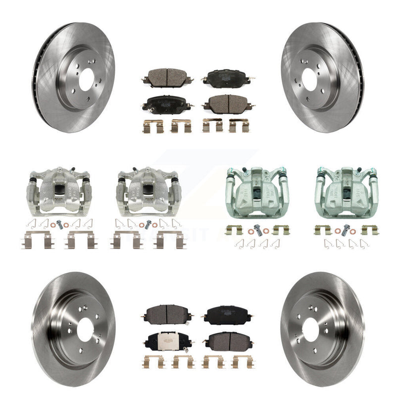 Transit Auto KC8-101139T Disc Brake Kit for 2017-2022 Honda CR-V - Front and Rear product image