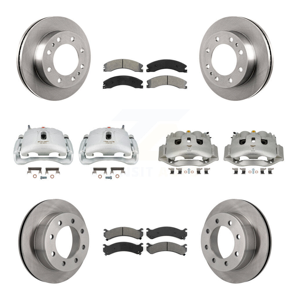Transit Auto KC8-101140S Disc Brake Kit for 2010-2011 Chevrolet Express 4500 - Front and Rear product image