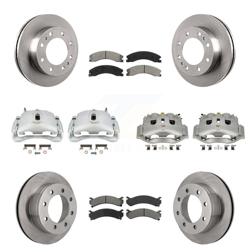 Transit Auto KC8-101140S Disc Brake Kit for 2010-2011 Chevrolet Express 4500 - Front and Rear product image